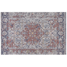 Teppich mehrfarbig orientalisches Muster 150 x 230 cm Kurzflor KORGAN