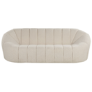 3-Sitzer Sofa Polsterbezug weiss LOMMA