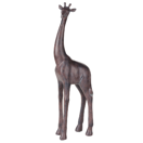 Dekofigur Kunstharz braun Giraffe 55 cm MANBU