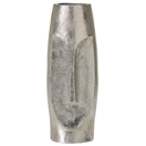 Blumenvase Aluminium silber 32 cm CARAL