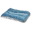 Tierbett Samtstoff blau 90 x 60 cm ERGANI