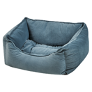 Tierbett Samtstoff blau 50 x 35 cm IZMIR