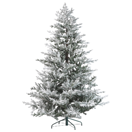 Künstlicher Weihnachtsbaum schneebedeckt 210 cm weiss BRISCO