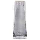 Blumenvase Glas grau / gold 27 cm LILAIA