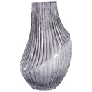 Blumenvase Glas grau 36 cm MYRSINA