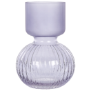 Blumenvase Glas violett 26 cm THETIDIO