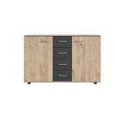 Sideboard ANGIE Hickory Eiche-Graphit