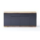 Sideboard CHIARO Schwarz Hochglanz