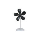 Tisch-Ventilator Flower Fan schwarz