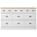 Sideboard NOLA 046 weiss-braun