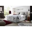 Boxspringbett MANOLO 2 silver