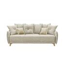 Schlafsofa PAMPLONA 3DL Denver 02 beige-Lapid 29 beige