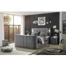 Boxspringbett DALLAS 6 Salvador 14 grey