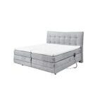 Boxspringbett MALIBU 2 light grey