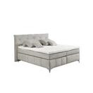 Boxspringbett MILTON 9 silver