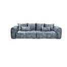 Big Sofa LONDON 1,5S.1,5S Infinity 12 smoke blue