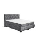 Boxspringbett MONTERREY 3 Salvador 15 anthrazit