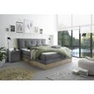 Boxspringbett PRESTON 6 dark grey