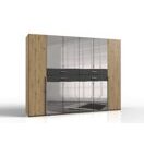 Kleiderschrank DENVER Artisan Eiche-Graphit