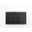 Sideboard EASY PLUS C Plankeneiche-Glas Grey