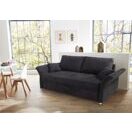 Schlafsofa LUCA 160 schwarz