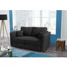 Schlafsofa LUCA 140 schwarz