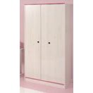 Kleiderschrank SMOOZY 11 weiss-pink