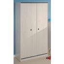 Kleiderschrank SMOOZY 11 weiss-blau