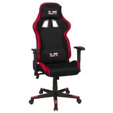 Gaming/Schreibtischstuhl GAME-ROCKER G-10 schwarz-rot