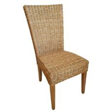 Esszimmerstuhl Rattan Cardine cappuccino natur ohne Kissen