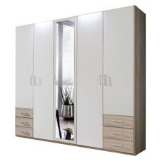 Kleiderschrank FÜGEN Weiss-Eiche sägerau