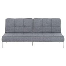 Schlafsofa PERUGIA Stoff grau