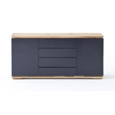 Sideboard CHIARO Schwarz Hochglanz