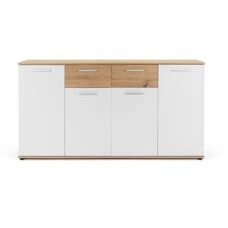 Sideboard JACKY 3 Artisan Eiche-Weiss