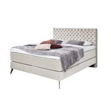 Boxspringbett LA MAISON beige