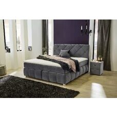 Boxspringbett BELLA MIX 372/09 grau