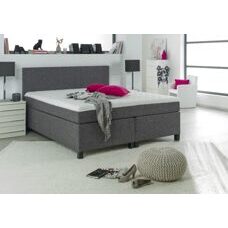 Boxspringbett BX 920 KENTUCKY 140x200cm grau