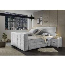 Boxspringbett DENVER 6 silver