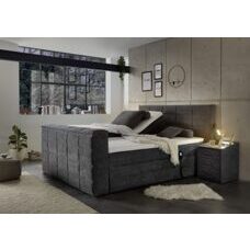 Boxspringbett DENVER 6 anthrazit