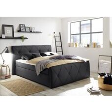 Boxspringbett CALGARY 1 schwarz