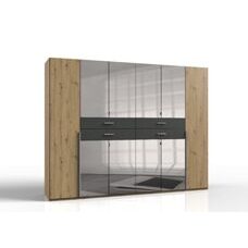 Kleiderschrank DENVER Artisan Eiche-Graphit