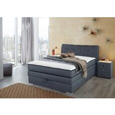 Boxspringbett VALLY blau