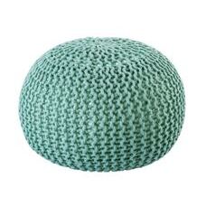 Pouf outdoor ø55cm Sitzpouf Terrasse Pool Garten