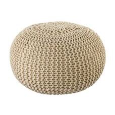 Pouf outdoor ø55cm Sitzpouf Terrasse Pool Garten