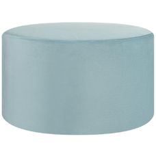 Pouf Samtstoff mintgrün ? 61 cm MILLEN