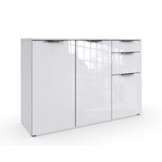 Sideboard MENDOZA Lack Weiss-Weiss