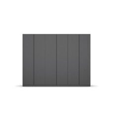 Kleiderschrank MONOSTAR grau metallic