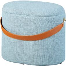 Hocker DILIA grau