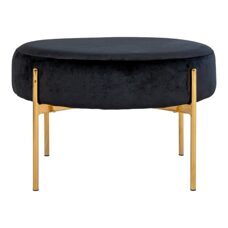 Hocker AMADORA schwarz