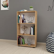 Bücherregal Vara 106x55x20 cm Eiche-Optik